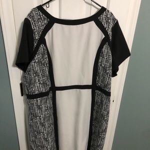 Black and white dress- Great for work